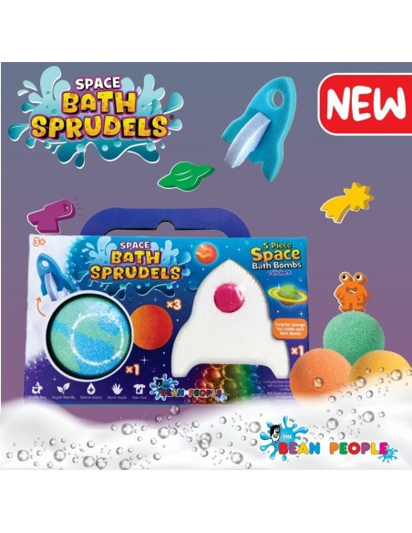 Bath Beans Space Bath Bomb 5 Pack