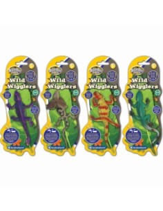 Brainstorm - Wild Wigglers badspeelgoed rekbaar verandert van kleur