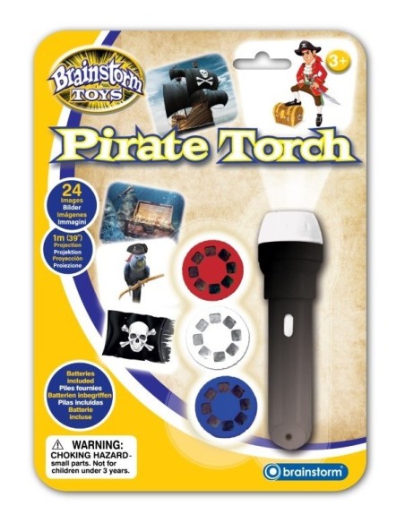 Brainstorm - Pirate Torch and Projector - zaklamp piraat