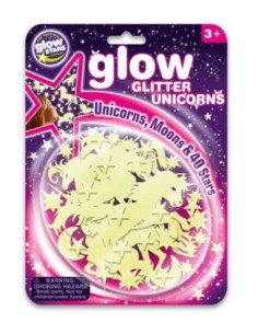 Glow Glitter Unicorns