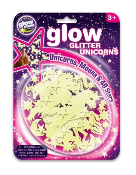 Glow Glitter Unicorns