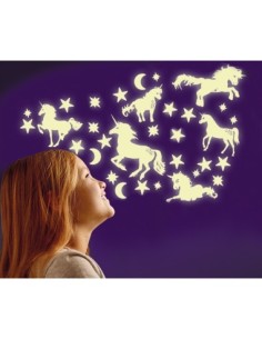 Glow Glitter Unicorns 2