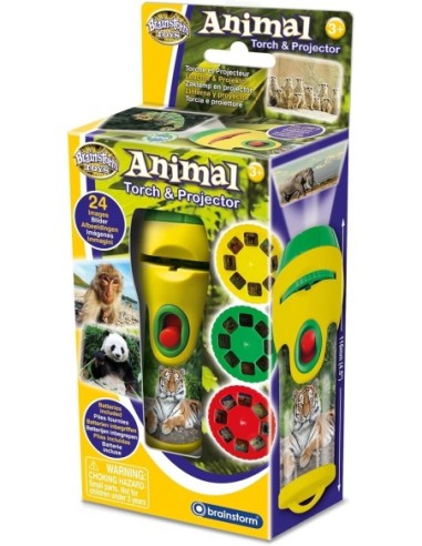 Brainstorm - Animal Torch and Projector - zaklamp dieren