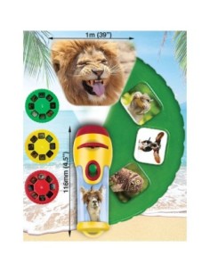 Brainstorm - Funny Animals Torch and Projector - zaklamp grappige dieren 2