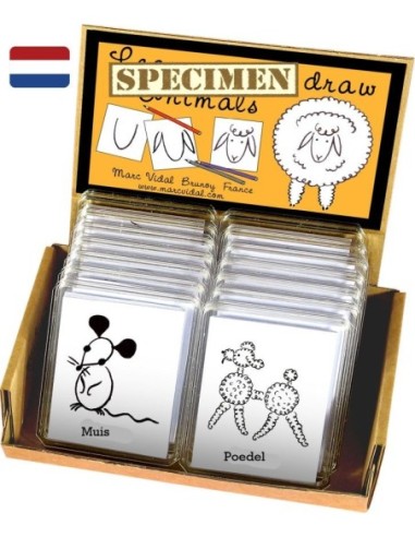 Marc Vidal - 192NL - Leer stap voor stap dieren tekenen NL