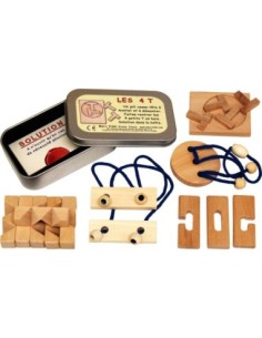 Marc Vidal - 568 -  Casse-Têtes - Houten breinbrekers 5 designs 2
