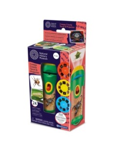 Brainstorm - Natural History Museum Creepy Crawly Torch and Projector - zaklamp insecten