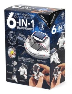 Satzuma - 6-in-1 Space Robots bouwpakket