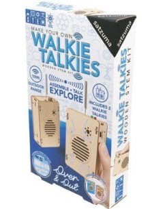 Satzuma - STEM - Walkie Talkies van hout