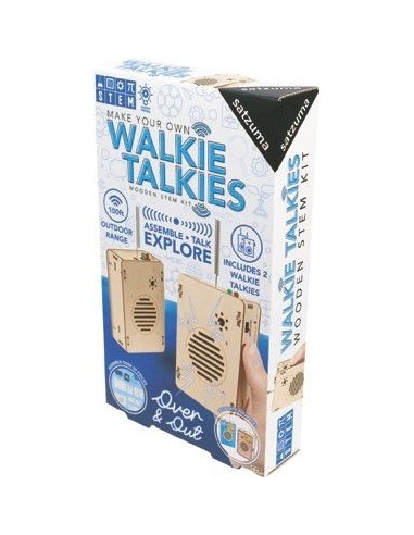 Satzuma - STEM - Walkie Talkies van hout