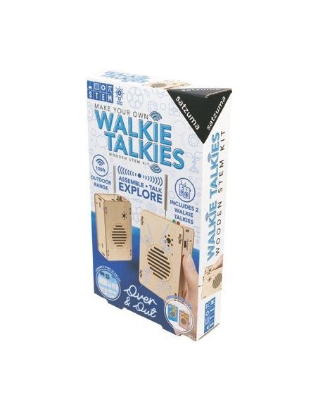 Satzuma - STEM - Walkie Talkies van hout