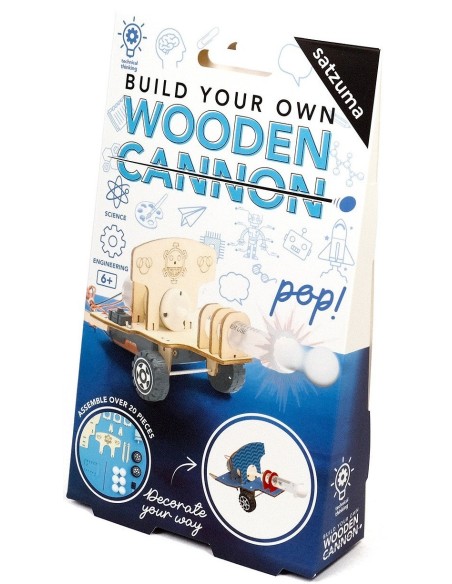 Satzuma - STEM - Wooden Cannon houten kanon