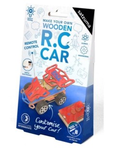 Satzuma - STEM - Make your own Wooden R.C. car