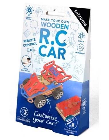 Satzuma - STEM - Make your own Wooden R.C. car