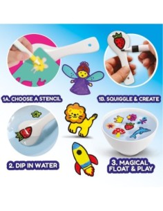Water Art 6 Pack met sjablonen Fairy Garden 2