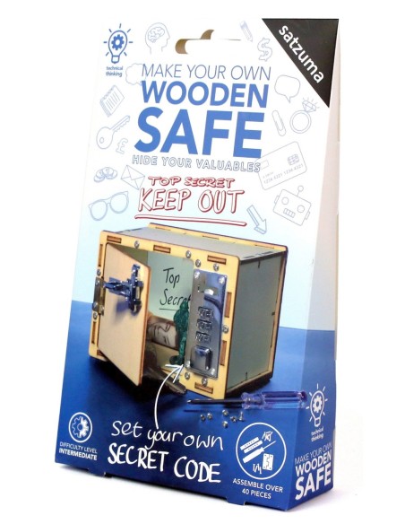 Satzuma - STEM - Make your own Wooden Safe